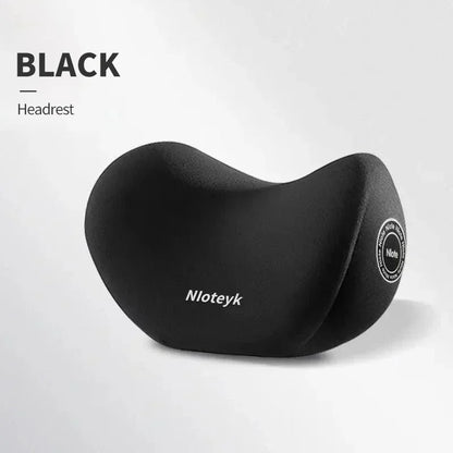 Memory Foam Car Neck Cushion Car Lumbar Support for Car Supplies Universal Neck Pillow Waist Cushion Car Seat Car Accessories