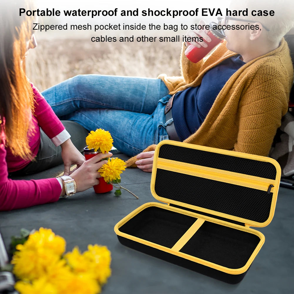 Cordless Car Vacuum Organizer Waterproof Hard Storage Case Handheld Car Vacuum Storage Bag for Fanttik Slim V8/V10 Accessories