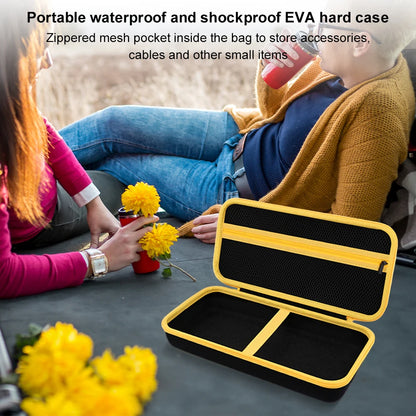 Cordless Car Vacuum Organizer Waterproof Hard Storage Case Handheld Car Vacuum Storage Bag for Fanttik Slim V8/V10 Accessories