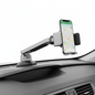 Universal car phone mount on dashboard